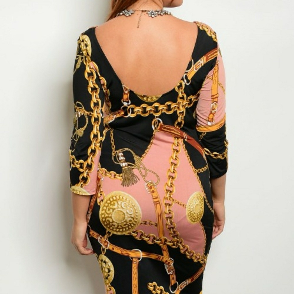 Women's Plus Size Fitted Dress!!!